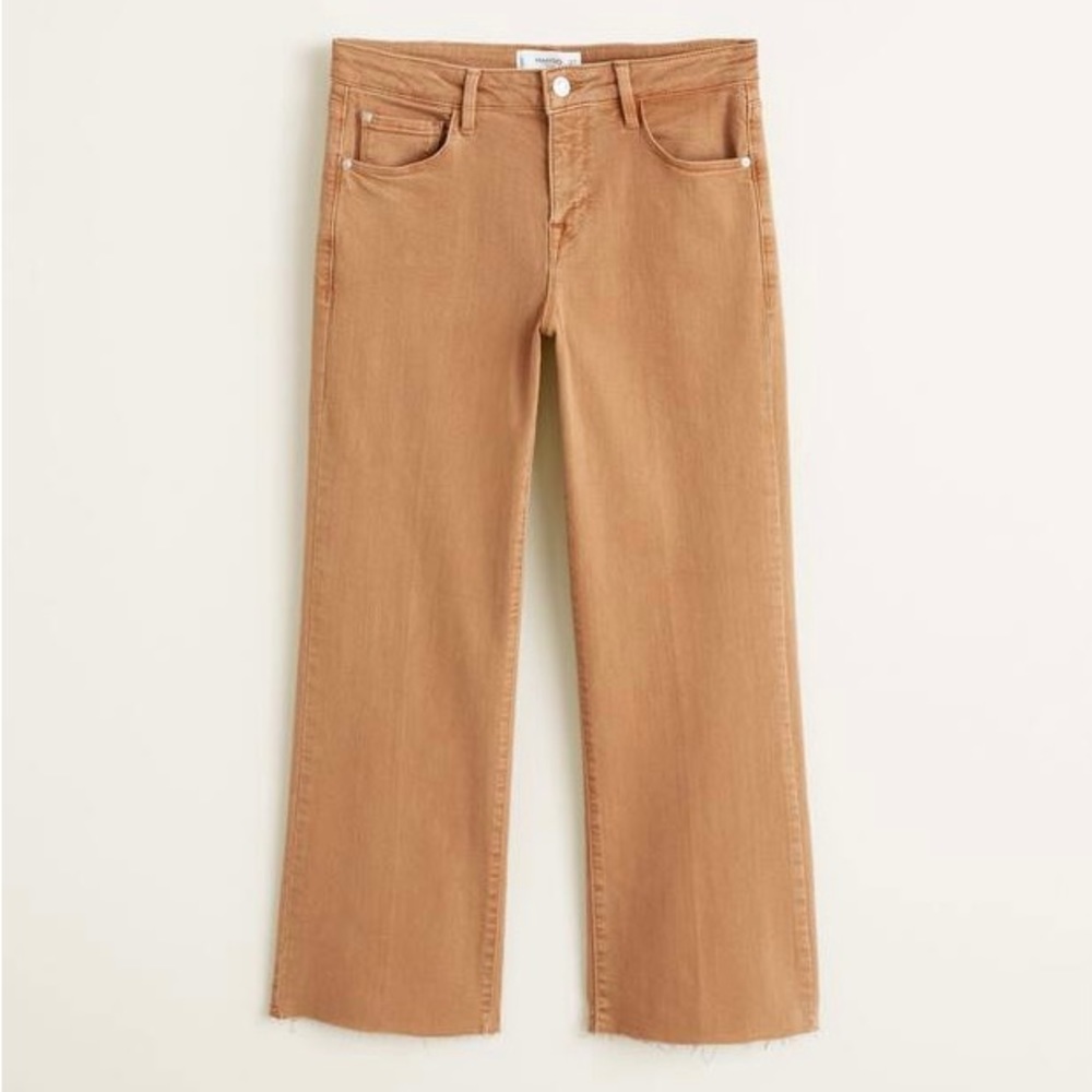 NWOT Mango Audrey Crop Jeans